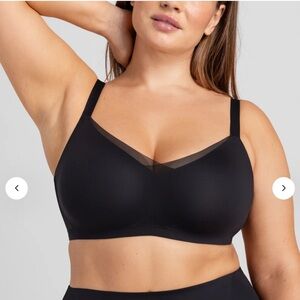 Honeylove Black Seamless Wireless Bra
